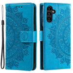 For Samsung Galaxy A05s 4G Case Leather Wallet Mandala Flower Imprint Phone Cover