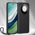 VILI TC Series for Huawei Mate 60 Pro Case Textured Leather Coated TPU Phone Cover Drop-proof Back Shell