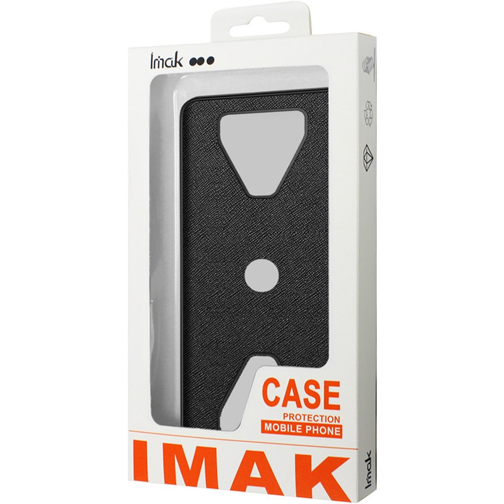 IMAK LX-5 Series for Xiaomi Redmi K60 Ultra Case PU Leather+PC+TPU Anti-drop Phone Cover
