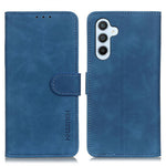 KHAZNEH Til Samsung Galaxy A15 4G Etui Læder Pung Mobiltelefon Cover (Retro Tekstur)