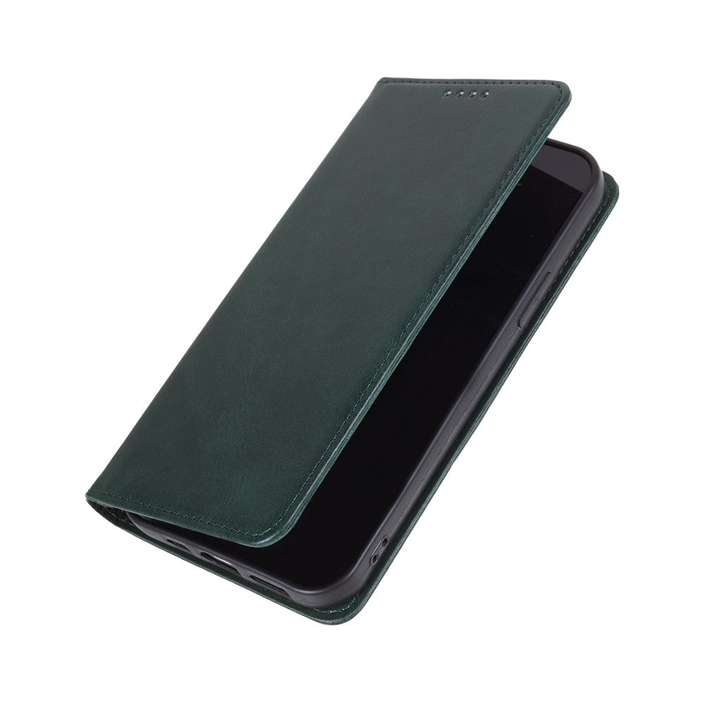 For Samsung Galaxy A15 5G Case Calf Texture Stand Wallet PU Leather Phone Cover