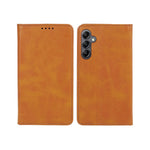 For Samsung Galaxy A15 5G Case Calf Texture Stand Wallet PU Leather Phone Cover
