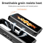 For Samsung Galaxy Z Fold5 5G Case PC+TPU Anti-drop Phone Case with Ring Kickstand