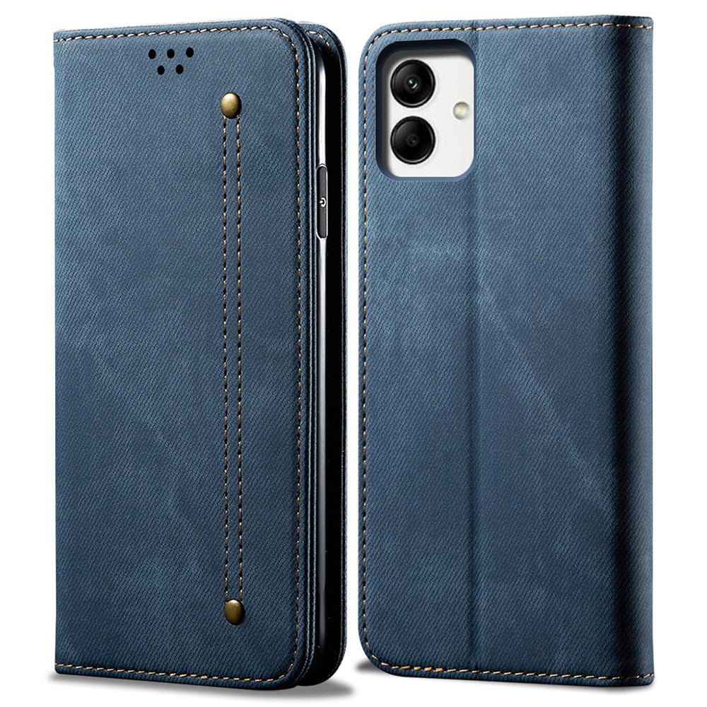 For Samsung Galaxy A05 4G Case Anti-Scratch PU Leather Phone Shell Wallet