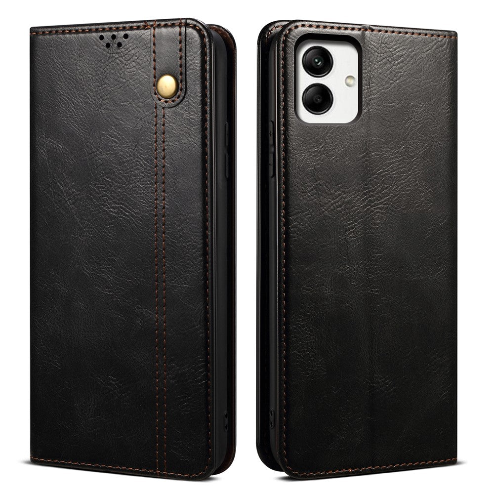 Til Samsung Galaxy A05 4G Cover PU Læder Stander Pung Læder Telefon Cover Skal