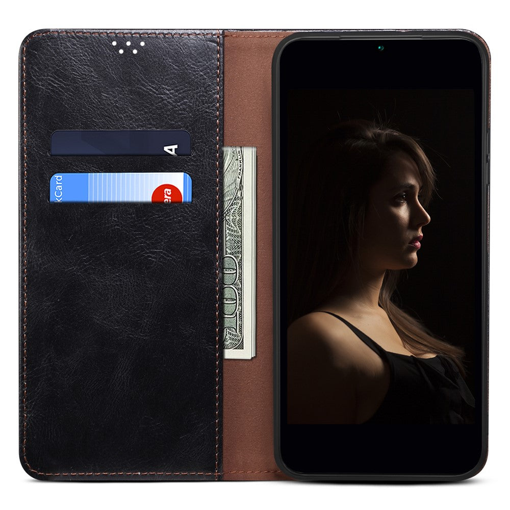 Til Samsung Galaxy A05 4G Cover PU Læder Stander Pung Læder Telefon Cover Skal