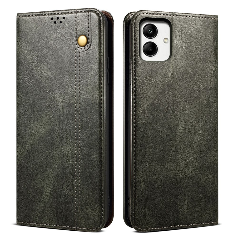 Til Samsung Galaxy A05 4G Cover PU Læder Stander Pung Læder Telefon Cover Skal