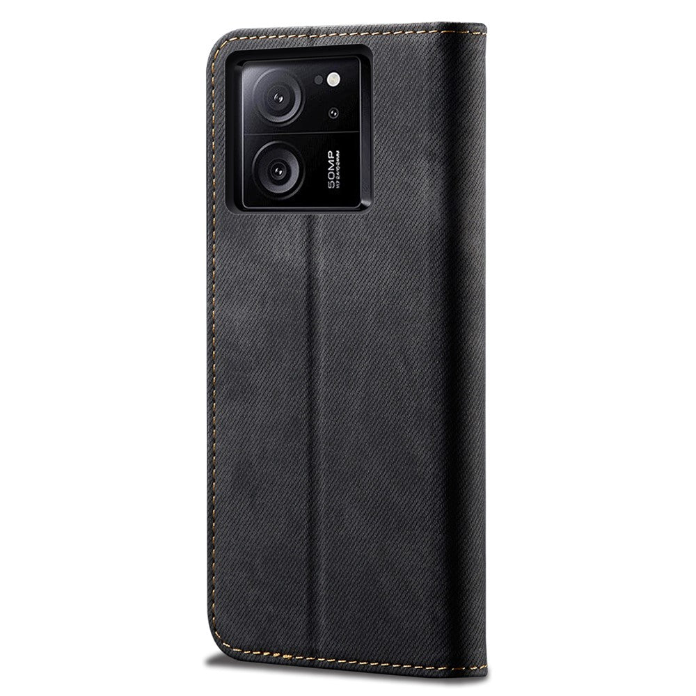Xiaomi Redmi K60 Ultra / 13T Pro / 13T-skal Stötsäkert hörn Lädermobilskal Plånbok