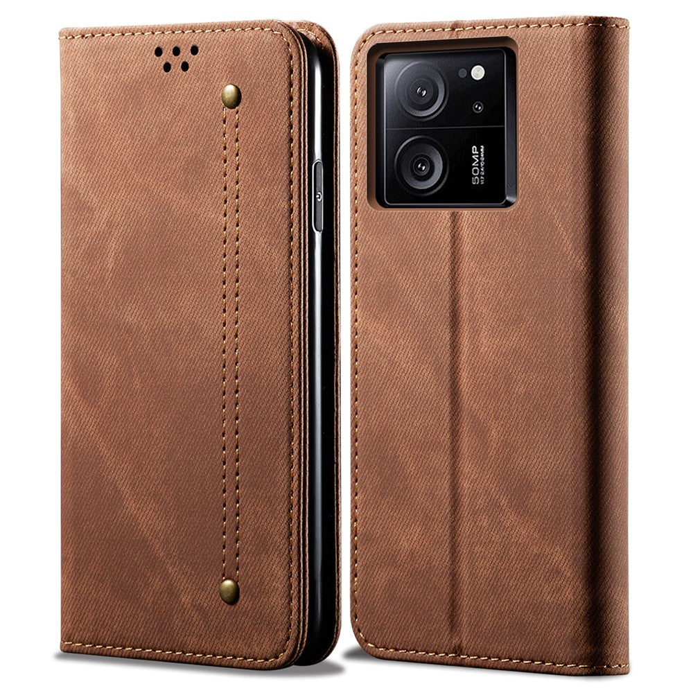 For Xiaomi Redmi K60 Ultra / 13T Pro / 13T Case Shockproof Corners Leather Phone Shell Wallet