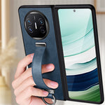 SULADA Fashion Series for Huawei Mate X5 Case Retractable Hand Strap Kickstand Phone Cover