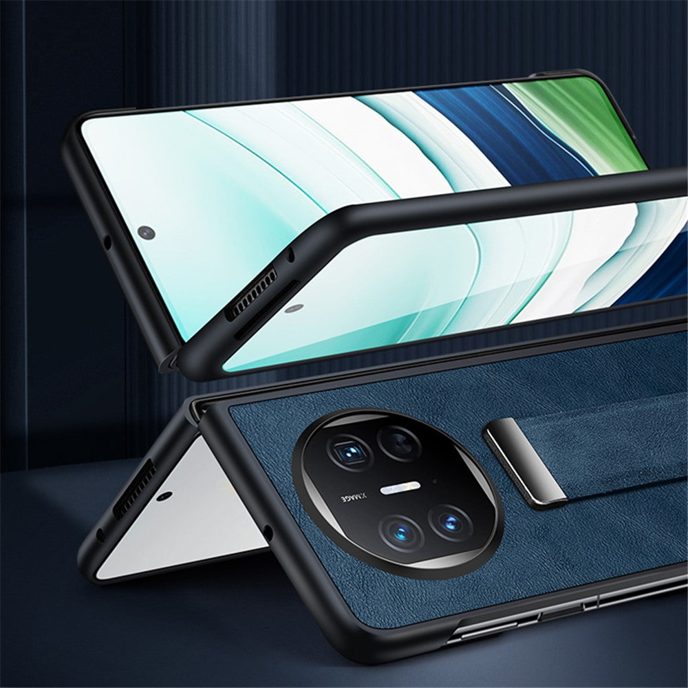SULADA Fashion Series for Huawei Mate X5 Case Retractable Hand Strap Kickstand Phone Cover