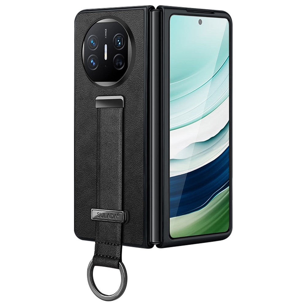 SULADA Fashion Series for Huawei Mate X5 Case Retractable Hand Strap Kickstand Phone Cover