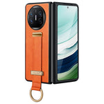 SULADA Fashion Series for Huawei Mate X5 Case Retractable Hand Strap Kickstand Phone Cover