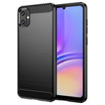 For Samsung Galaxy A05 4G Case Anti-Scratch Cover TPU Carbon Fiber Texture Phone Shell