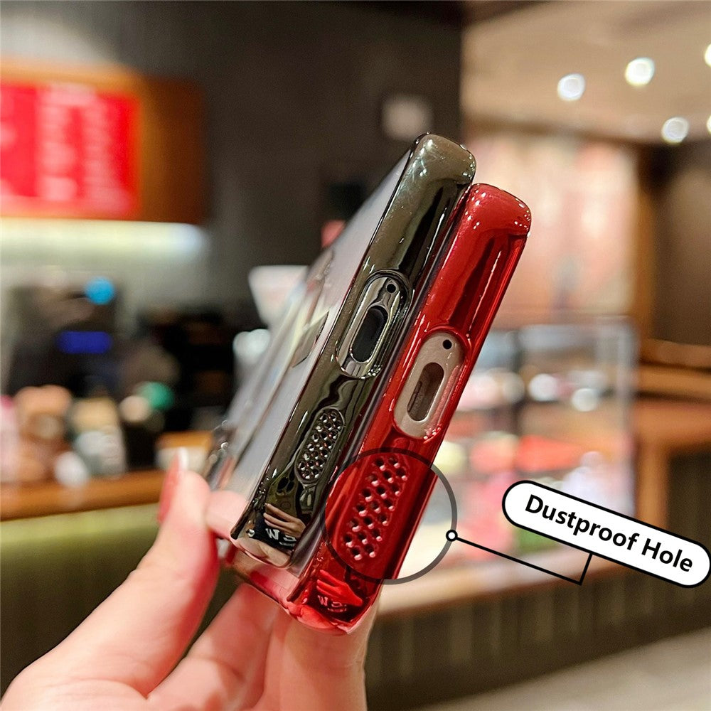For Samsung Galaxy S22 5G Case Built-in Lens Film TPU Magnetic Phone Cover