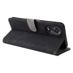 For Oppo A18 4G / A38 4G Leather Case RFID Blocking Wallet Phone Cover with Strap