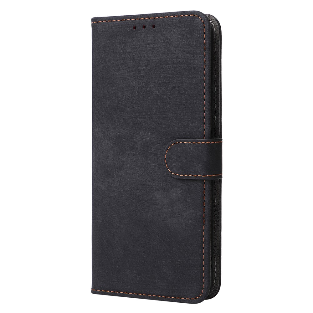 For Oppo A18 4G / A38 4G Leather Case RFID Blocking Wallet Phone Cover with Strap