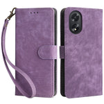 For Oppo A18 4G / A38 4G Leather Case RFID Blocking Wallet Phone Cover with Strap