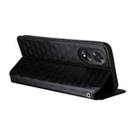 For Oppo A18 4G / A38 4G Case Magnetic Closing PU Leather Wallet Phone Cover