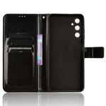 For Samsung Galaxy A05s 4G / M14 4G Case Crazy Horse Texture Stand Wallet Phone Cover