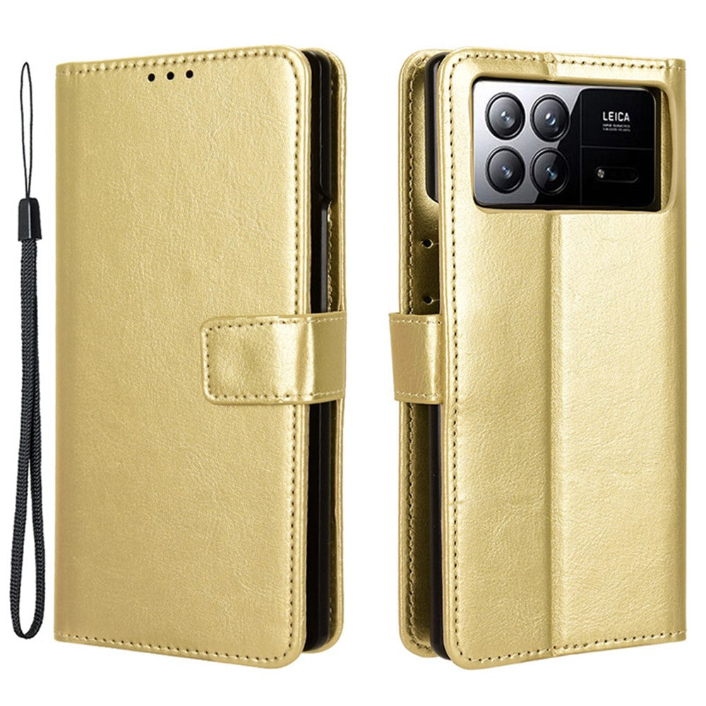 Xiaomi Mix Fold 3 5G Plånboksfodral i PU-läder, vikbart mobilfodral