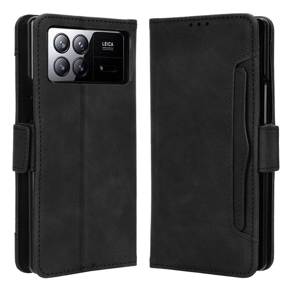 Xiaomi Mix Fold 3 5G Läderfodral Stativ Plånbok Vikbart mobilfodral