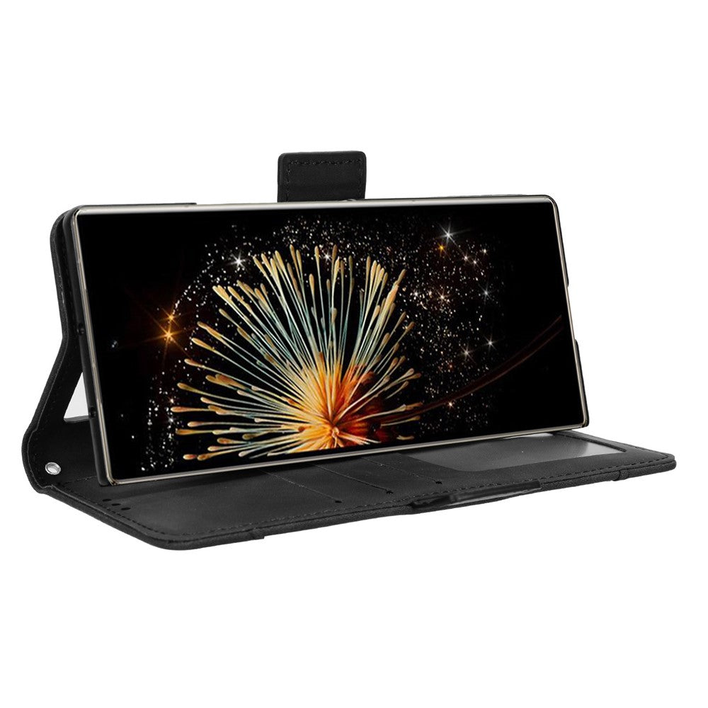Xiaomi Mix Fold 3 5G Läderfodral Stativ Plånbok Vikbart mobilfodral