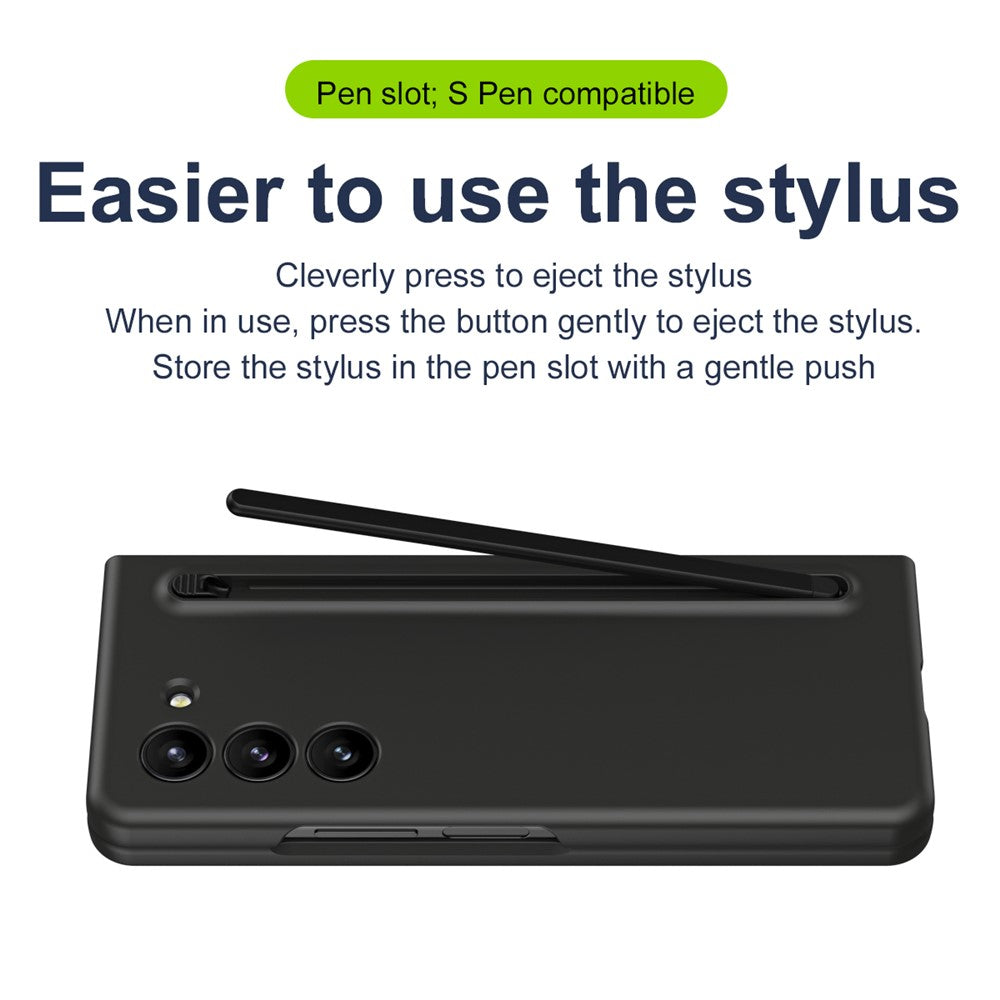 For Samsung Galaxy Z Fold5 5G Case with Stylus / Tempered Glass Film Hard PC Phone Protector