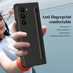 For Samsung Galaxy Z Fold5 5G Case with Stylus / Tempered Glass Film Hard PC Phone Protector