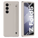 For Samsung Galaxy Z Fold5 5G Case with Stylus / Tempered Glass Film Hard PC Phone Protector