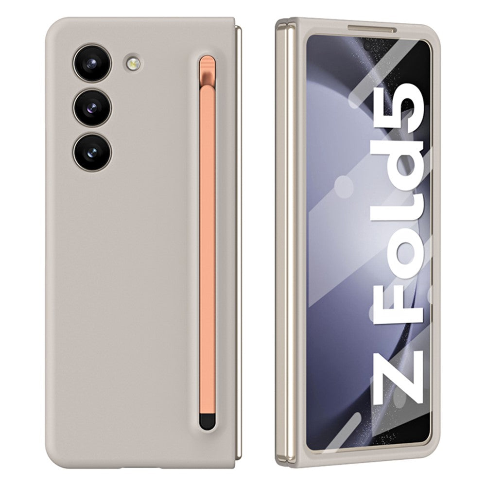 For Samsung Galaxy Z Fold5 5G Case with Stylus / Tempered Glass Film Hard PC Phone Protector