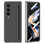 For Samsung Galaxy Z Fold5 5G Case with Stylus / Tempered Glass Film Hard PC Phone Protector