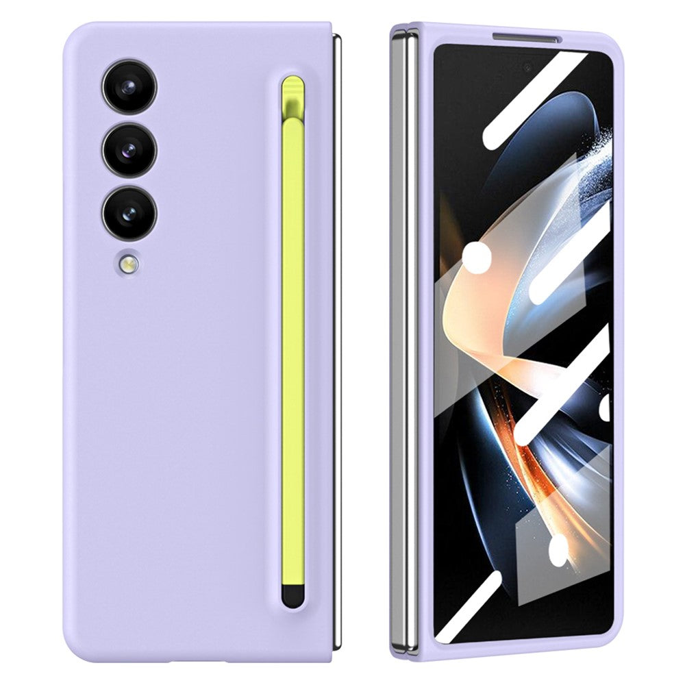 For Samsung Galaxy Z Fold5 5G Case with Stylus / Tempered Glass Film Hard PC Phone Protector