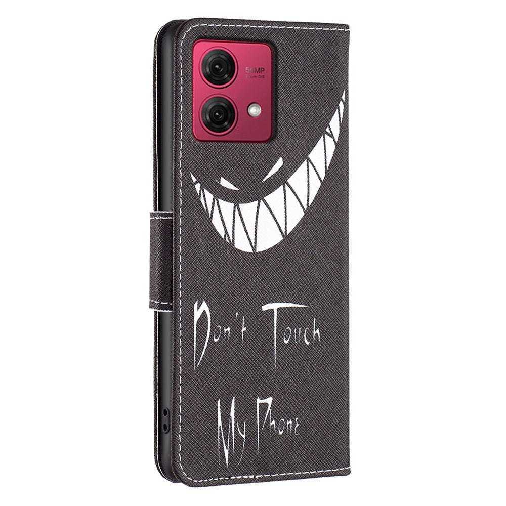For Motorola Moto G84 5G Leather Case Stand Phone Wallet Cover