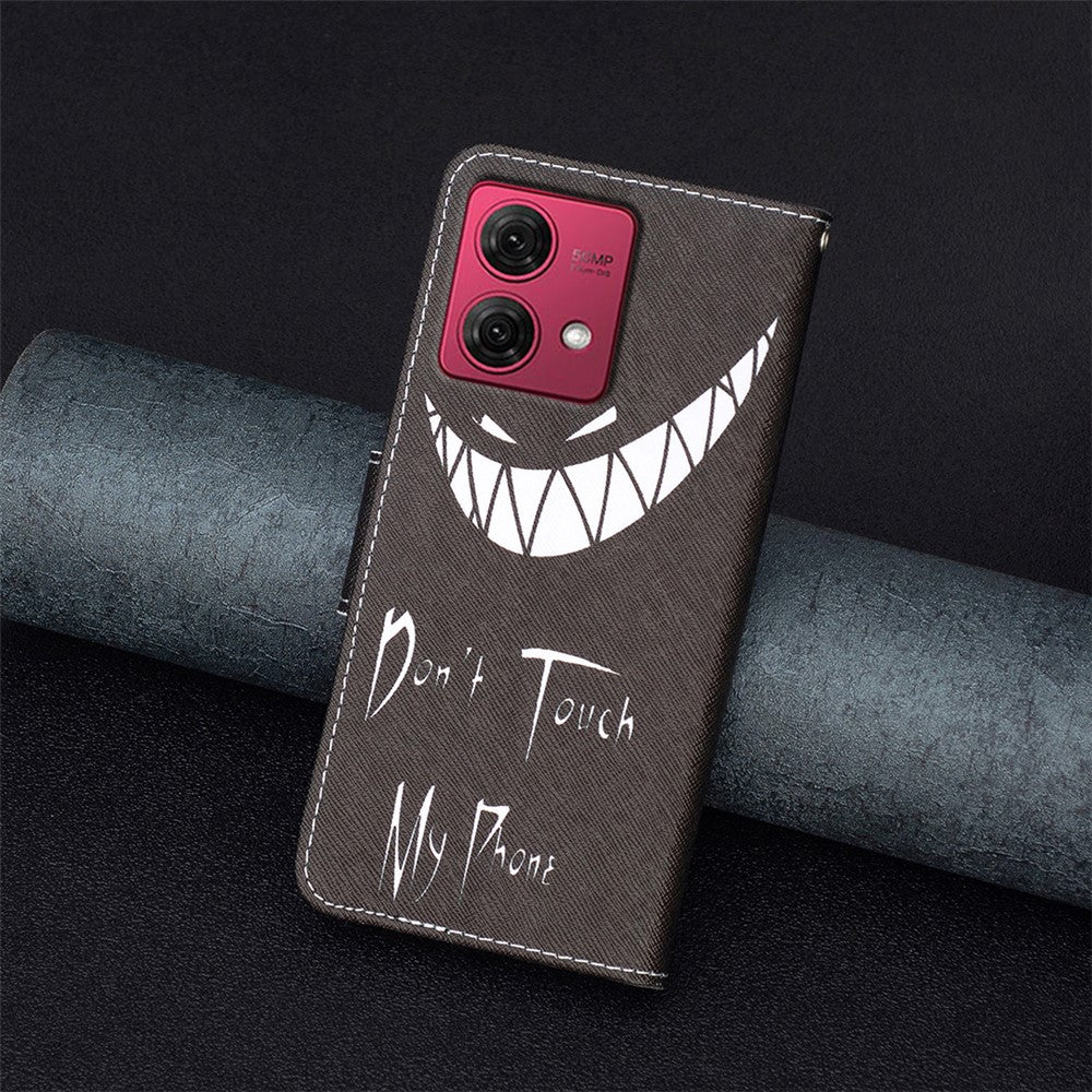 For Motorola Moto G84 5G Leather Case Stand Phone Wallet Cover