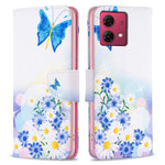 For Motorola Moto G84 5G Leather Case Stand Phone Wallet Cover