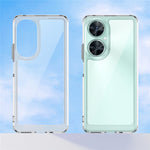 Clear Phone Cover for Huawei Maimang 20 Case with Electroplating Buttons (Big Rear Lens Hole)