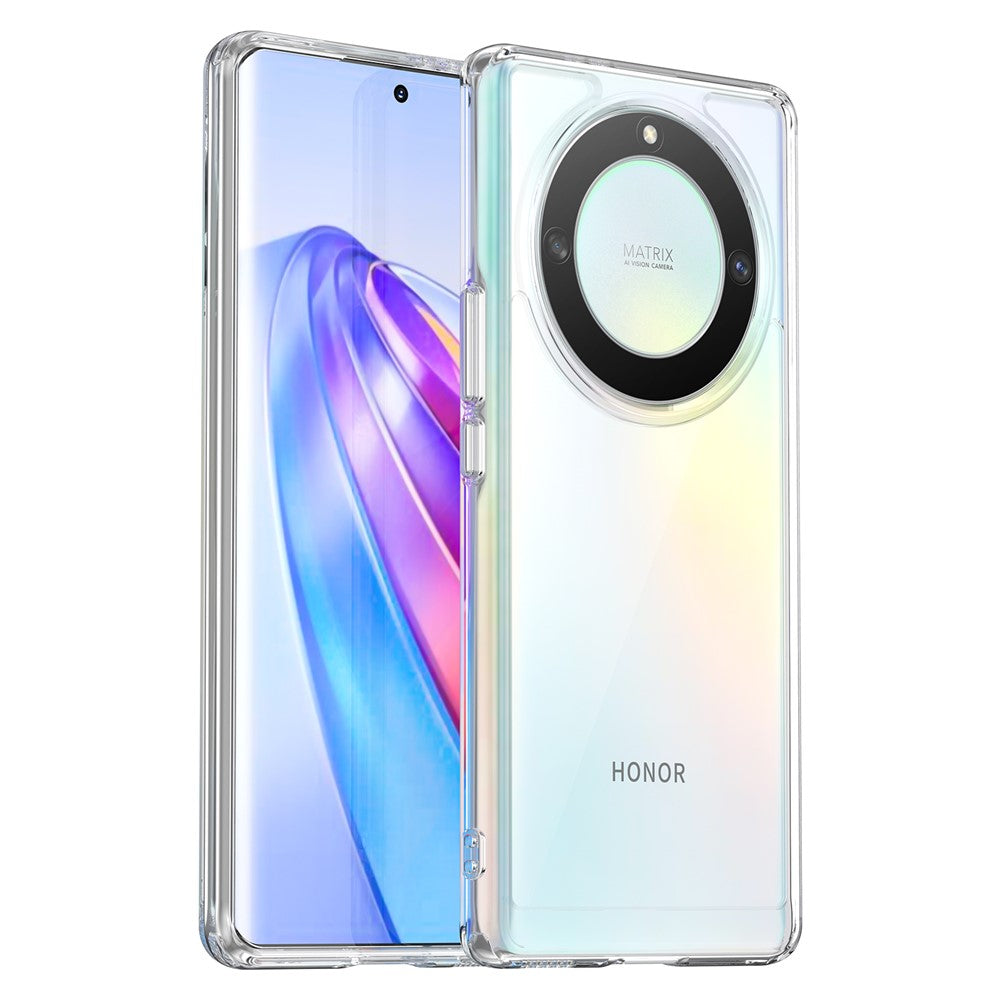 For Honor X40 5G / X9a 5G / Magic5 Lite 5G Case Anti-scratch Clear Phone Cover (Big Rear Lens Hole)