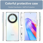 For Honor X40 5G / X9a 5G / Magic5 Lite 5G Case Anti-scratch Clear Phone Cover (Big Rear Lens Hole)