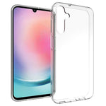 Til Samsung Galaxy A15 4G Klart Etui Blødt TPU Telefoncover (Stort baglinsehul)