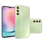 Til Samsung Galaxy A15 4G Klart Etui Blødt TPU Telefoncover (Stort baglinsehul)