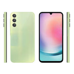 Til Samsung Galaxy A15 4G Klart Etui Blødt TPU Telefoncover (Stort baglinsehul)