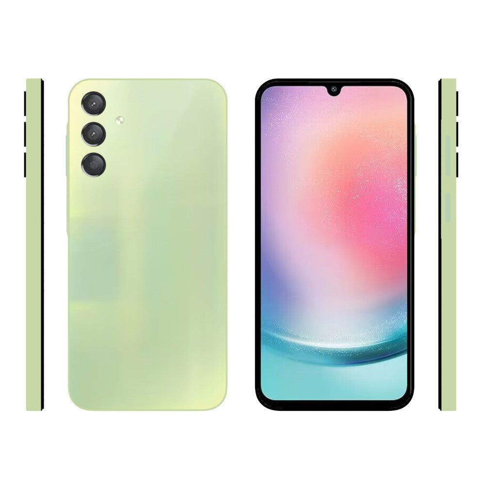 Til Samsung Galaxy A15 4G Klart Etui Blødt TPU Telefoncover (Stort baglinsehul)