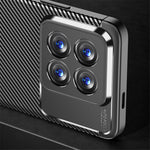 For Xiaomi 14 Pro Case Flexible TPU Fiber Texture Shockproof Phone Cover