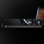 For Xiaomi 14 Case Carbon Fiber Texture TPU Phone Protective Cover