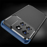 For Xiaomi 14 Case Carbon Fiber Texture TPU Phone Protective Cover