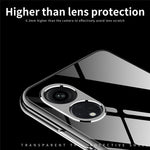MOFI For Oppo A38 4G TPU Phone Case Transparent Dustproof Shell Cell Phone Cover