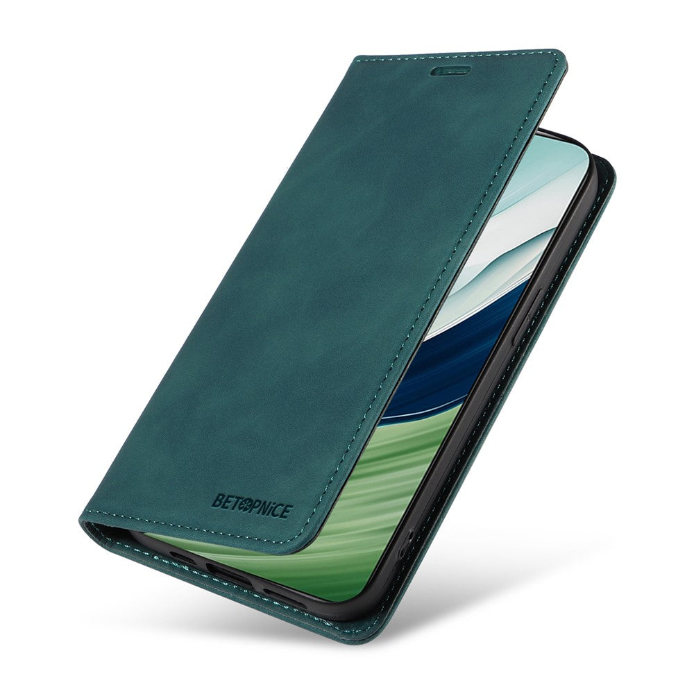 BETOPNICE 003 For Huawei Mate 60 Cover Leather Stand RFID Blocking Wallet Phone Case