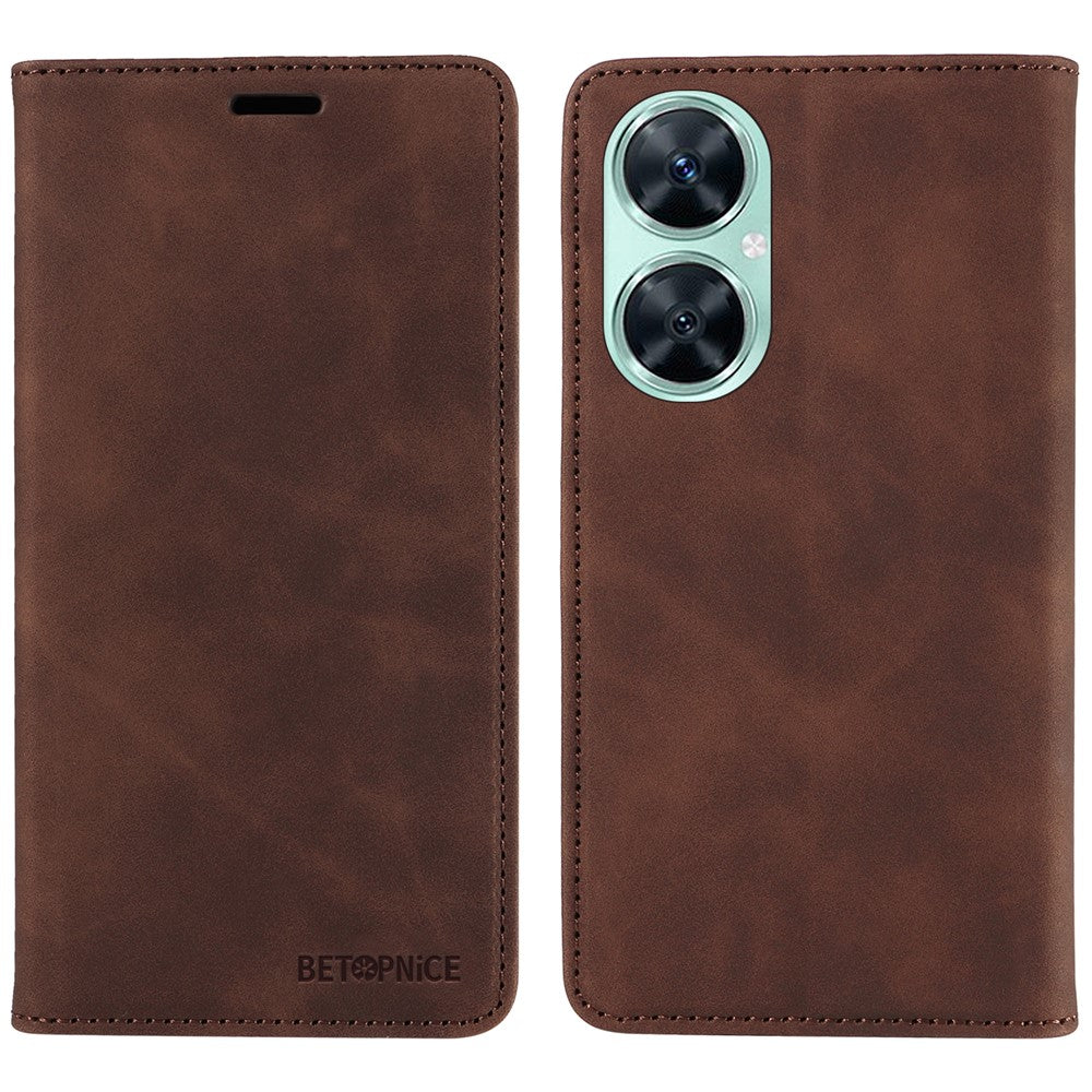 BETOPNICE 003 För Huawei Nova 11i / Maimang 20 / Enjoy 60 Pro Läderfodral Plånbok Flipfodral för mobil