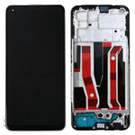 For Oppo A94 5G Grade C LCD Screen and Digitizer Assembly + Frame Phone Part (TFT Technology) (without Logo)